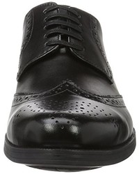 schwarze Derby Schuhe von Weber Schuh