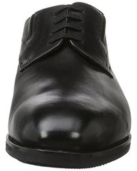 schwarze Derby Schuhe von Weber Schuh