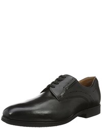 schwarze Derby Schuhe von Weber Schuh