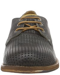 schwarze Derby Schuhe von Yellow Cab