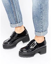 schwarze Doppelmonks von Asos