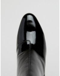 schwarze elastische Stiefeletten von Tommy Hilfiger