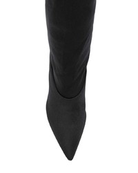 schwarze elastische Stiefeletten von Yeezy