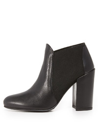 schwarze elastische Stiefeletten von Stuart Weitzman