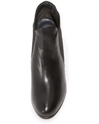 schwarze elastische Stiefeletten von Stuart Weitzman