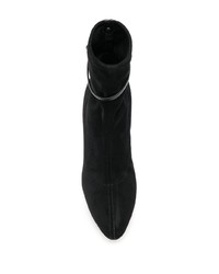 schwarze elastische Stiefeletten von Giuseppe Zanotti
