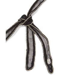 schwarze enge Halskette von Chan Luu