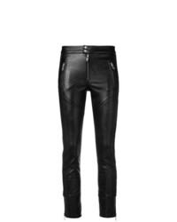 schwarze enge Hose aus Leder von Isabel Marant Etoile