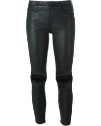 schwarze enge Hose aus Leder von RtA