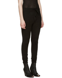 schwarze enge Hose von Haider Ackermann