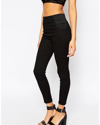 schwarze enge Hose von Asos