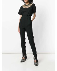 schwarze enge Hose von Christopher Kane