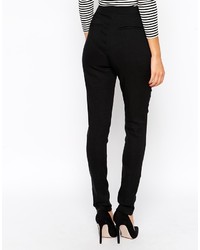 schwarze enge Hose von Asos