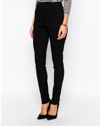 schwarze enge Hose von Asos