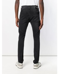 schwarze enge Jeans von Calvin Klein Jeans