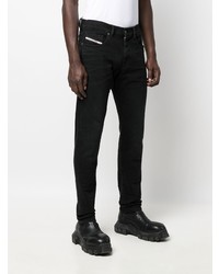 schwarze enge Jeans von Diesel