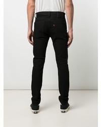 schwarze enge Jeans von Levi's