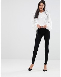 schwarze enge Jeans von A Gold E