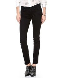 schwarze enge Jeans von AG Jeans