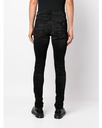 schwarze enge Jeans von Amiri