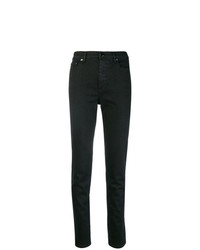 schwarze enge Jeans von Alberta Ferretti