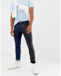 schwarze enge Jeans von ASOS DESIGN