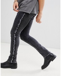 schwarze enge Jeans von ASOS DESIGN