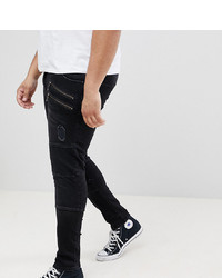 schwarze enge Jeans von ASOS DESIGN