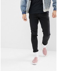 schwarze enge Jeans von ASOS DESIGN