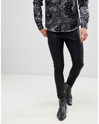 schwarze enge Jeans von ASOS DESIGN