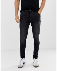 schwarze enge Jeans von ASOS DESIGN