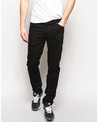 schwarze enge Jeans von Asos