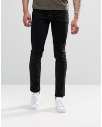 schwarze enge Jeans von Asos