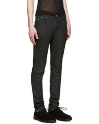 schwarze enge Jeans von Pierre Balmain