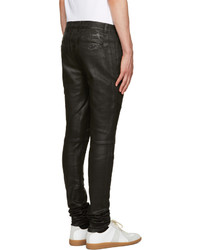 schwarze enge Jeans von Balmain