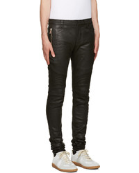 schwarze enge Jeans von Balmain