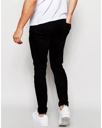 schwarze enge Jeans von ONLY & SONS