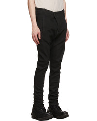 schwarze enge Jeans von Boris Bidjan Saberi