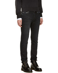 schwarze enge Jeans von BLK DNM