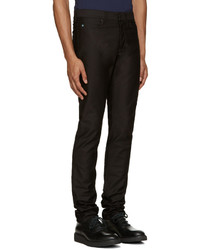 schwarze enge Jeans von Lanvin