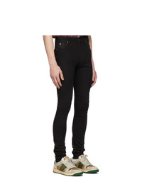 schwarze enge Jeans von Gucci