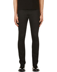 schwarze enge Jeans von Saint Laurent