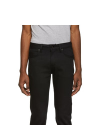 schwarze enge Jeans von Naked and Famous Denim