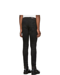 schwarze enge Jeans von Amiri