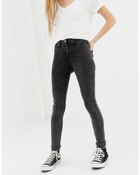 schwarze enge Jeans von Blend She