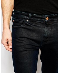 schwarze enge Jeans von Asos