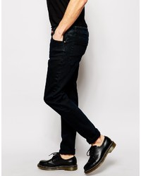 schwarze enge Jeans von Asos