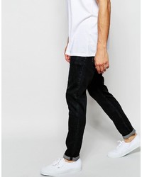 schwarze enge Jeans von Asos