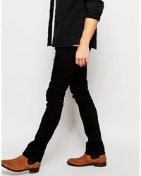 schwarze enge Jeans von Asos