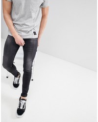 schwarze enge Jeans von Cheap Monday